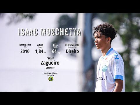Isaac Moschetta - Zagueiro do Novo Hamburgo - Sub-15 | Lances e Defesas - 1ª Taça Guapor...
