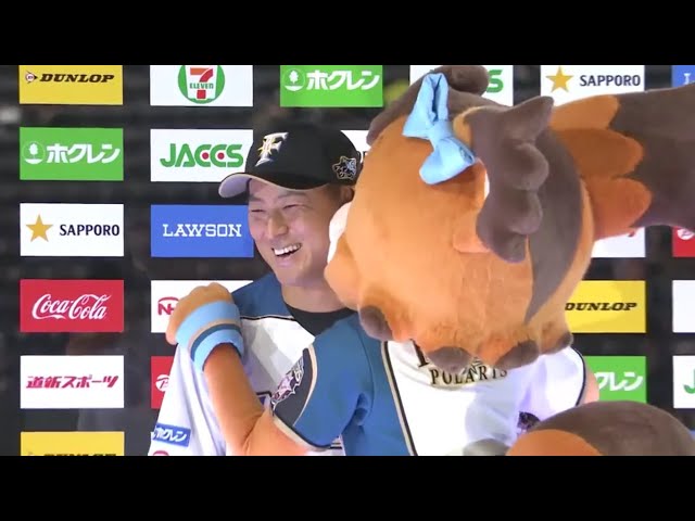 ファイターズ・田中賢選手ヒーローインタビュー 2019/5/29 F-M