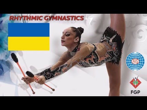 Viktoriia MAZUR Final Ball Rhythmic Gymnastics World Cup 2016 Lisbon