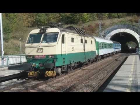 150.209 - R 704 MOJMÍR (Luhačovice - Praha) - Prejazd zastávkou Tatenice