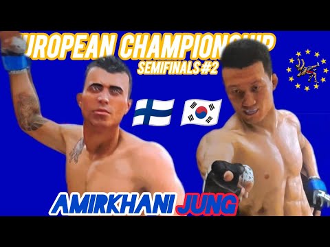 GRAPPLING/SUBMISSION LIGHTWEIGHT EUROPEAN CHAMPIONSHIP SEMIFINALS #2 AMIRKHANI UPSET CHAN SUNG JUNG?
