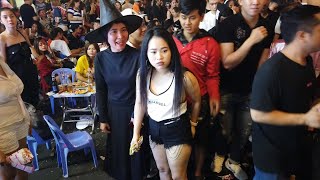 Halloween in Vietnam Nightlife 4k