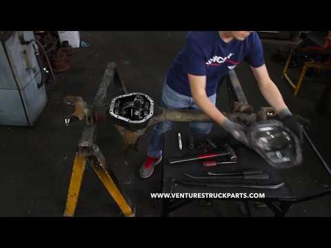 Removing Axle Carrier From Axle Differential Front Or Rear