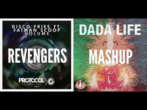 Dada Life & Disco Fries ft. Fatman Scoop - Born to Volume (Revengers Mashup) [FREE DOWNLOAD]
