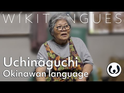 The Okinawan language, casually spoken | Gijs and Takako speaking Uchinaaguchi | Wikitongues