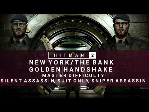 HITMAN 2 | The Bank | Master | Silent Assassin/Suit Only/Sniper Assassin | Walkthrough