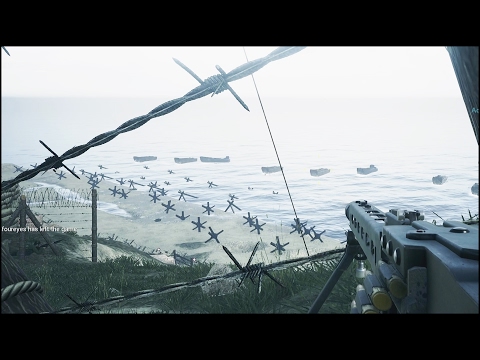 MOWING DOWN BOATS FULL OF MEN - MG42 SPECIAL - 100 Player Omaha Beach Event - Days of War Gameplay