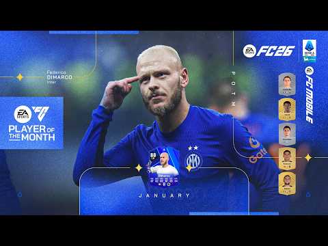 Best of Federico Dimarco | EA Sports FC Player of the Month: January 2026 | Serie A 2025/26