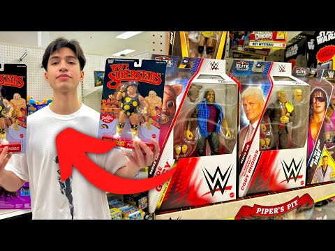 I Went on a INTERESTING HUNT for WWE ACTION FIGURES!   
