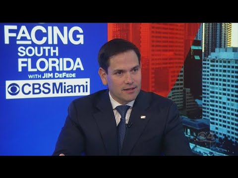 Facing South Florida: Marco Rubio Discusses Everglades Budget, Venezuela & Other Florida Issues