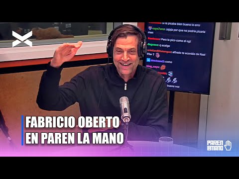 FABRICIO OBERTO en #ParenLaMano