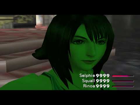 Final Fantasy VIII Remastered: Weird Way of Defeating Omega Weapon, Zombie/Tornado Method