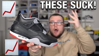 These Suck! Bad News Jordan 4 Bred Reimagined