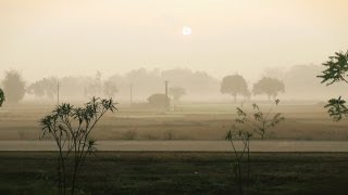 Morning view of a Village in Odisha