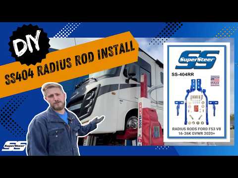 Unlocking Ford F53's Potential: Installing SS404 Radius Rods Made Easy!