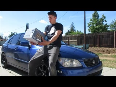 Lexus is300 planet audio sterio p9640 install