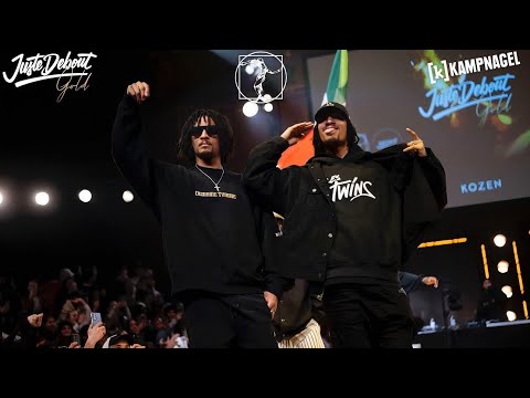 LES TWINS at JUSTE DEBOUT GOLD 2023 @OfficialLesTwins