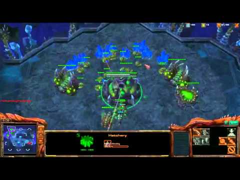 EGIdra [FPVOD] vs FourKWarden - [ZvT Shakuras Plateau 1v1]