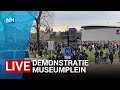 LIVE ?  Politie grijpt in bij demonstratie Museumplein