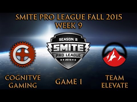 SPL Fall Week 9: Cognitive Gaming vs Elevate (Game 1)
