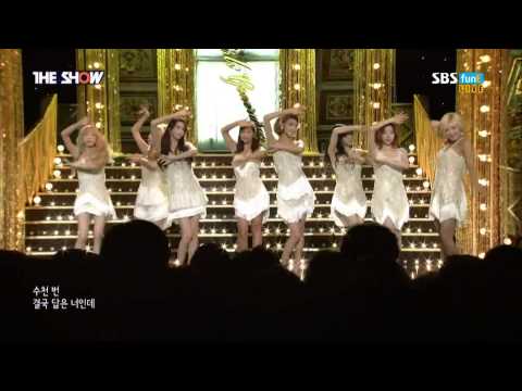 (150825) Girl's Generation - Lion Heart @ SBS MTV The Show