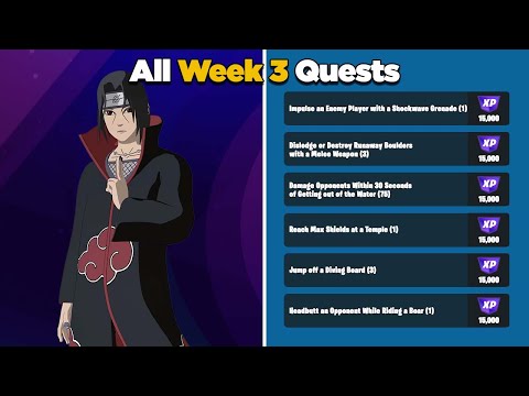 Fortnite All Week 3 Season Quests Guide - Chapter 3 Season 3