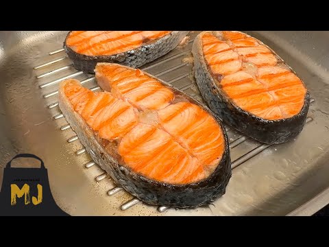 Salmón a la plancha con verduras: receta saludable