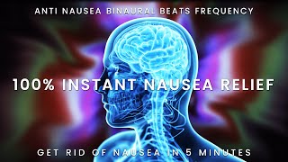 POWERFUL Nausea Relief Binaural Beats and Isochronic Tones | Healing Sound Therapy