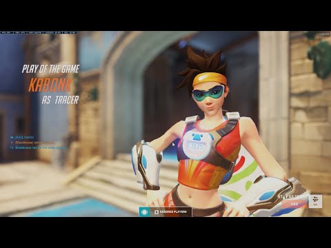 POTG! GOD OF TRACER - KABAJI INSANE TRACER OVERWATCH 2 SEASON 2