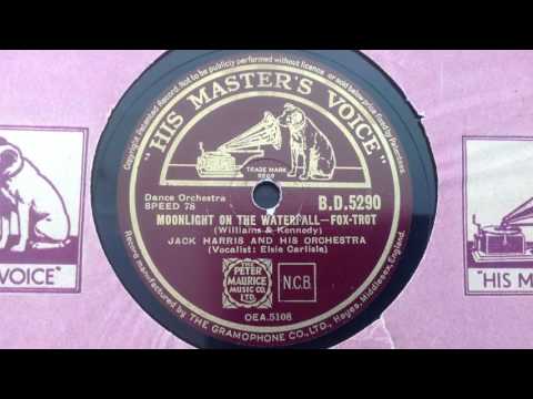 Jack Harris & His Orchestra (w. Elsie Carlisle) - Moonlight on the Waterfall (1937)