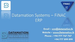 Transform your business with Datamation Core ERP