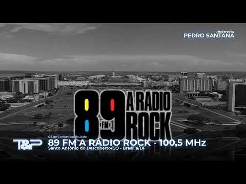 Prefixo - 89 FM A Rádio Rock - 100,5 MHz - Santo Antônio do Descoberto/GO-Brasília/DF