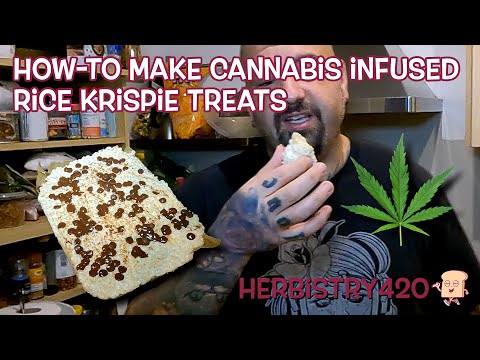 Cannabis Infused Rice Krispie Treats — 5 Easy Steps