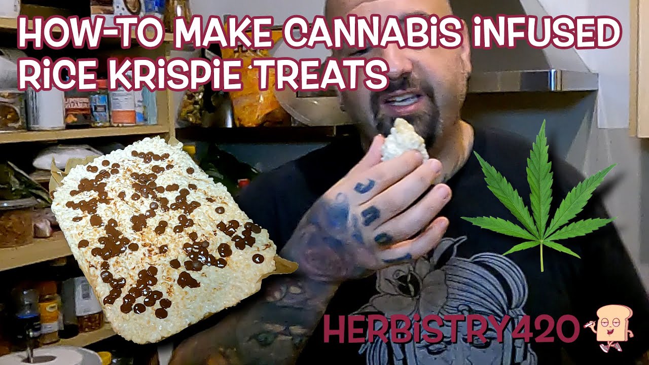 Cannabis Infused Rice Krispie Treats — 5 Easy Steps