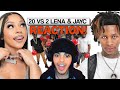 IsoTee Reaction To 20 WOMEN VS 2 INFLUENCERS JAYC LENA DAVIS Lahmike