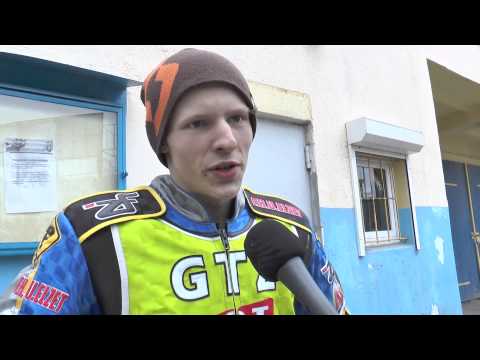 GKM Grudziądz - PGE Marma Rzeszów; Upadek Mateusza Rujnera