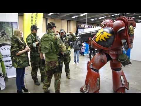 Pilerud's cosplay - Blood Angels Space Marine at SSGFC Gothenburg 2013