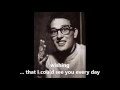 Wishing  BUDDY HOLLY (with lyrics)