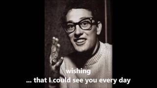 Wishing  BUDDY HOLLY (with lyrics)