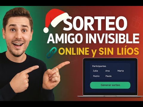 Cómo organizar el amigo invisible online paso a paso con InvisibleLink