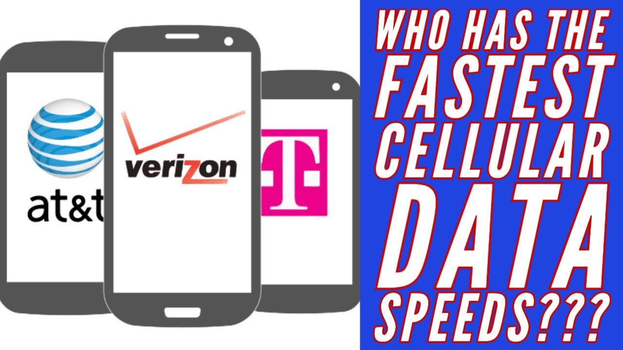 Who Has The Fastest Cellular Data Speeds T-Mobile Vs Verizon Vs AT&T