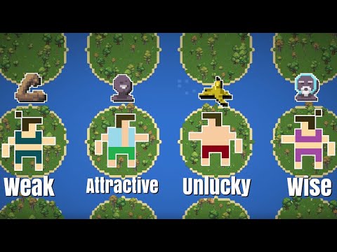 Every Island Gets One Trait! - WorldBox Battle Royale