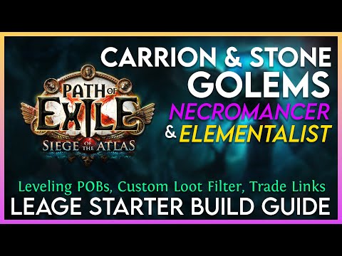 Stone and Carrion Golems League Starter Updated for 3.17 Sentinel League