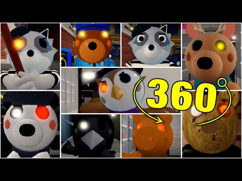 ROBLOX PIGGY 2 ALL JUMPSCARES 360