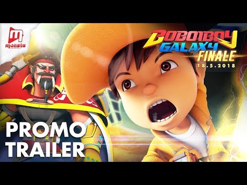 Thumbnail of the video: BoBoiBoy Galaxy - Season 1 Finale PROMO TRAILER (STARTS 18 MAY 2018)