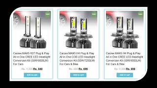 Buy LED HEADLIGHT BULBS Online