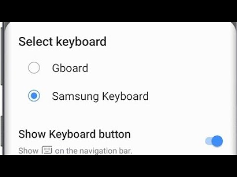 how to change keyboard on samsung S10, S10 lite, s20