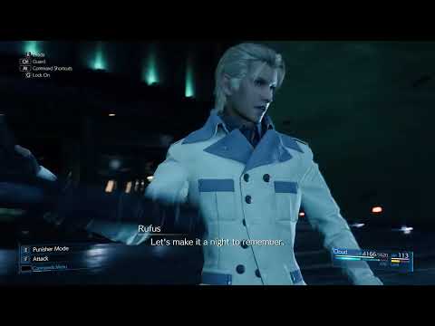 Final Fantasy VII Remake Play As Sephiroth vs Rufus