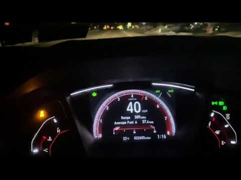 2020 Honda Civic Hatchback Manual Turbo 0-60