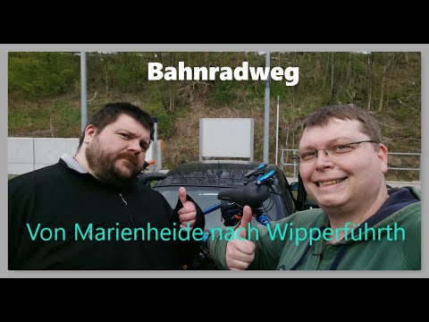 Bahnradweg Marienheide am 8.5.2021